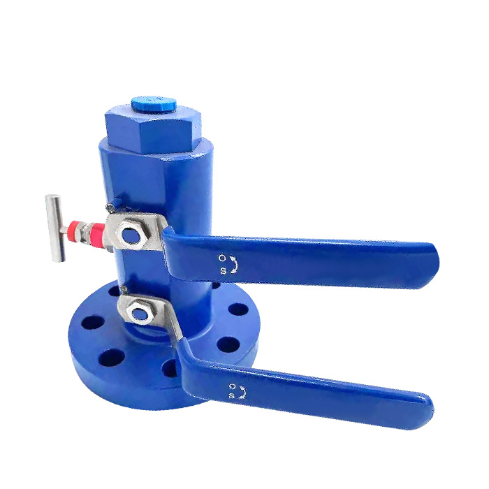 Double block and breed ball valve