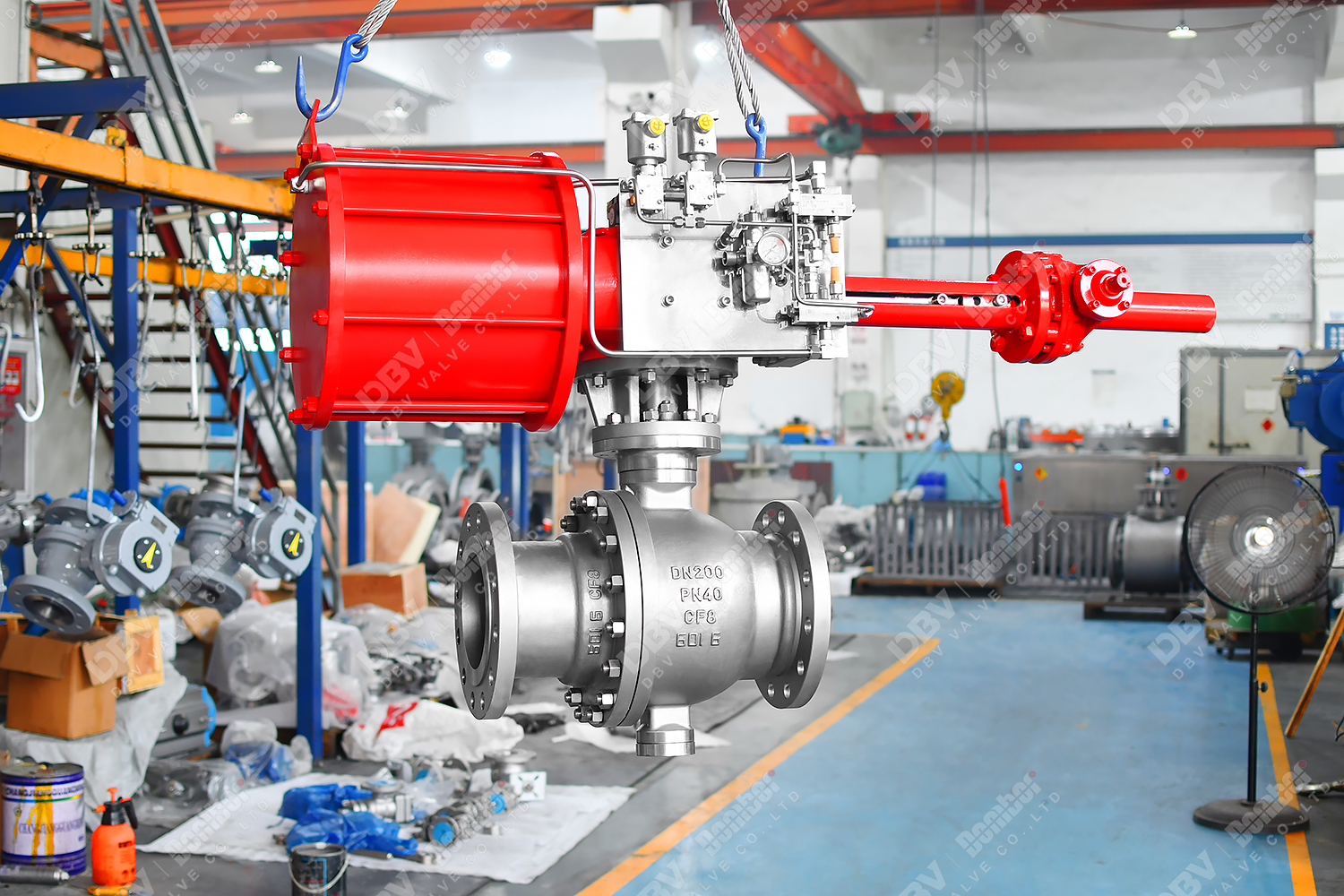 DBV Trunnion Ball Valve 1