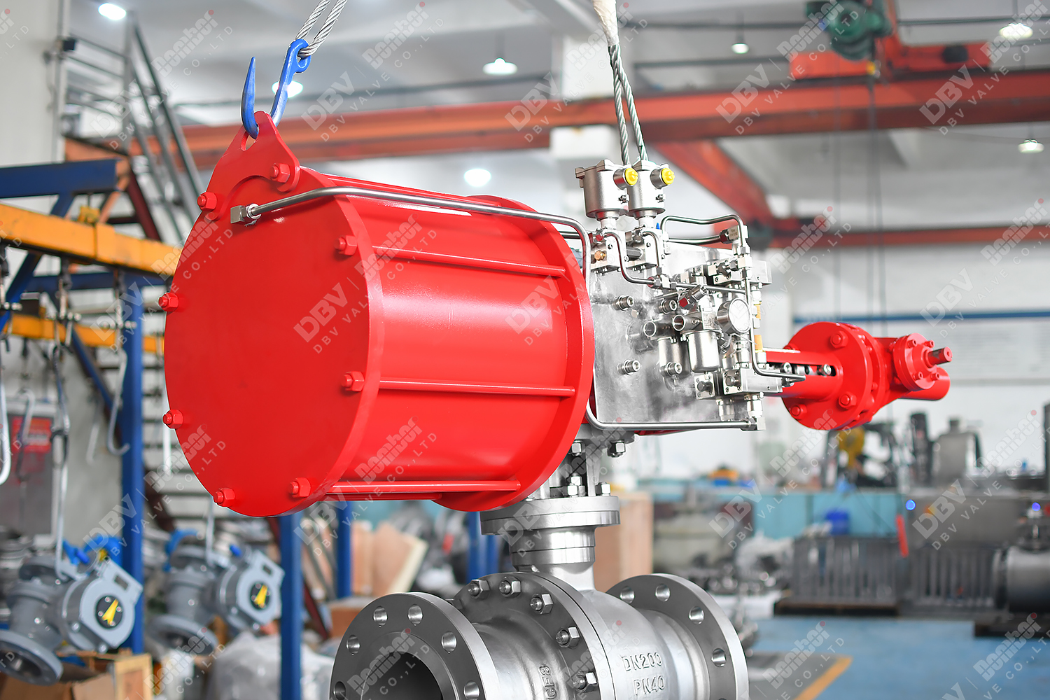 DBV Trunnion Ball Valve 3