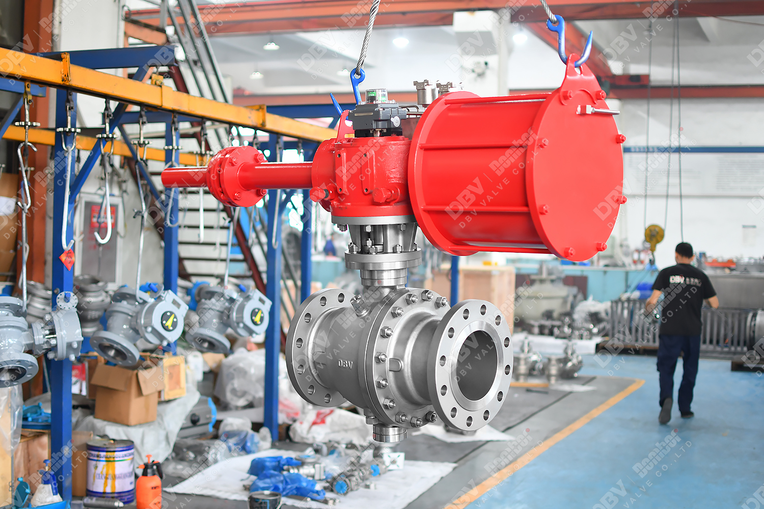 DBV Trunnion Ball Valve 4