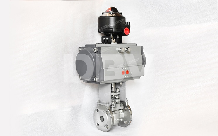 DBV valve dombor DN25 PN16 Pneumatic plug valves