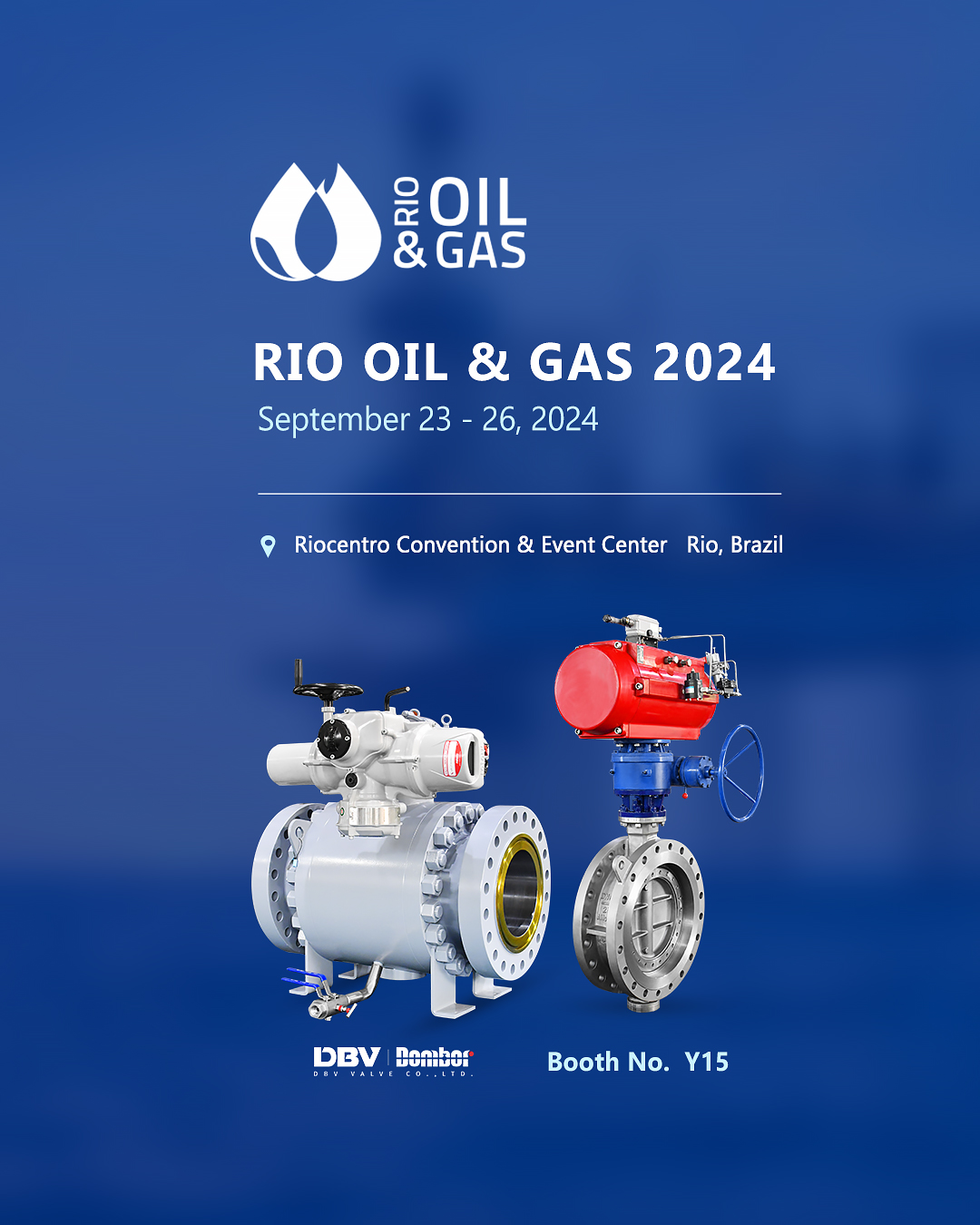 2024 Rio Oil Gas válvula dbv